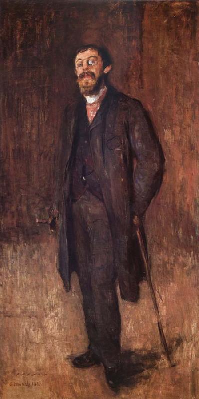 Edvard Munch The Man oil painting image